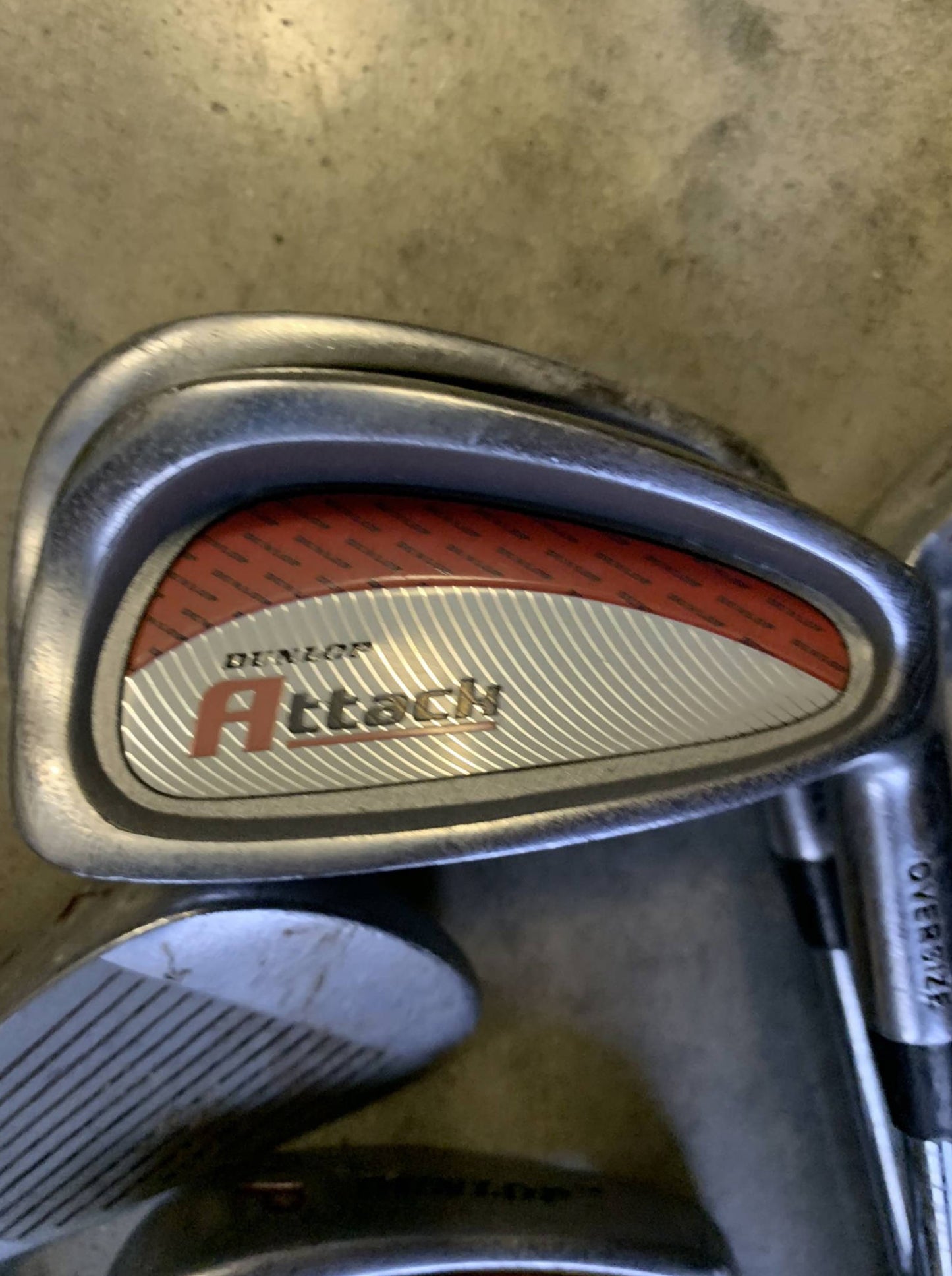 Old Golf Clubs Set with Bag