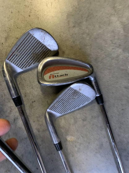 Old Golf Clubs Set with Bag